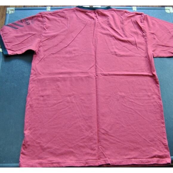 Hard Rock Café Pittsburgh Large Red Short Sleeve Shirt - Picture 4 of 6